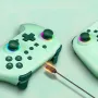 VS-803 RGB bluetooth Game Controller for NintendoSwitch/OLED/Lite/PC Six-axis 3D Joystick Gamepad with Double Vibration Trubo Function 10H Play Time