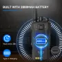 Retevis Ailunce HA1UV 5W Walkie Talkie IP67 Waterproof 2800mAh Rechargeable Long Range Dual Band Two-Way Radio Sub-PTT Ham Radio