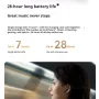 EDIFIER TO-U3 Plus TWS Earbuds Wireless bluetooth Earphone OLED Digital Display 13mm Composite Diaphragm AI Call Noise Cancelling 28H Playback Low Delay Sports Headphones