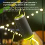 EBS-616 Portable bluetooth Speaker Dual 57mm Full-frequency Speakers RGB Light TWS 2000mAh TF Card Playback Outdoor Wireless Speakers with Lanyard