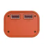 21700 Battery Storage Box 4 Slots DIY Power Bank Box for 21700 Charger Dual USB Output Type-C Input Battery Holder Case