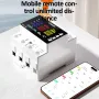 Tuya Wifi Power Energy Meter AC Monitor AC 85-290V 80A 3 Phase 4-wire DIN Rail Over Under Voltage Protector Electricity Meter
