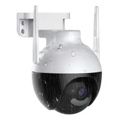 Hiseeu WHD912B 2MP Outdoor Security Camera 1080P HD IP66 Waterproof Color Night Vision AI Human Detection Wireless WiFi Camera ICSEE App