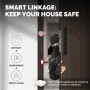 MoesHouse Tuya ZigBe Smart Window Door Gate Sensor Detector App Remote Control Smart Home Security Alarm System