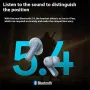 OnePlus Buds Ace2 TWS bluetooth 5.4 Headset Wireless ANC Earphone 12.4mm Large Moving Coil Deep Bass Dual Mic AI Call Noise Cancelling 43H Playback IP55 Waterproof Low Game Delay In-ear Sports Headphones