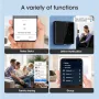 SMATRUL Tuya Wireless WiFi RF433 Smart Home Wall-mounted Light Switch Touch Panel Control Switches Timing Function Remote APP Control Voice Control with Alexa Google Assistant Yandex Tmall Genie