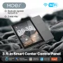 MOES Tuya WiFi 3.5-inch Smart Center Control Touch Panel Central Screen bluetooth Sigmesh Hub Built-in 3 Relays Physical Buttons