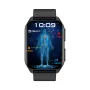 M3 1.95-inch HD Screen ECG AI Voice Assistant bluetooth Call Heart Rate Blood Pressure Blood Oxygen Blood Glucose Monitor Sleep Monitoring Body Composition Analysis Uric Acid Lipids Detection Met HRV Function Multi-sport Modes IP67 Waterproof Smart Watch