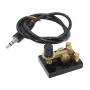 Mini CW Small Electric Key Short Wave Morse Code CW Transmission Manual Electric Key