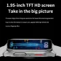 M3 1.95-inch HD Screen 128MB ECG Blood Glucose Monitoring bluetooth Call Heart Rate Blood Pressure SpO2 Monitor Sleep Monitoring Body Composition Analysis Uric Acid Lipids Detection Met Function Breathing Exercise HRV Function IP67 Waterproof Smart Watch