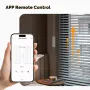 MOES Tuya Zigbe Smart Curtain Motor Chain Roller Blinds Timing Function App Remote Control Voice Control with Alexa Google Home