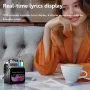 DK08 Smart Touch Screen bluetooth Speaker Mini Pocket Audio Player 40mm Driver Hands-free Call 1200mAh Battery Support TF Card Playback Portable Speakers
