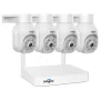 Hiseeu 8WK-4HD403 3MP Wireless WiFi CCTV Video Surveillance Camera System Outdoor Audio Street Security Protection IP Kit Hiseeu Motion Alarm