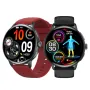 ET473 1.56-inch AMOLED ECG AI Assistant bluetooth Call Heart Rate Blood Pressure Blood Oxygen Monitor Sleep Monitoring Emotional Fatigue Detection Non-Invasive Blood Glucose Blood Component Measurement Body Composition Analysis IP68 Smart Watch