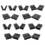 200Pcs 2.54mm Pitch JST SM Connector Kit 2/3/4/5Pin Male/Female Housing Pin Header Crimp Terminals Electrical Wire Connector Kit