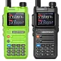 BAOFENG AR26 Walkie Talkie GPS Real-Time Positioning Voice Recording 10W Output 1000 Channels NOAA Weather Reception EU Plug