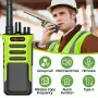 CHIERDA TC-318 Walkie Talkie 10W UHF 400-480MHz Long Range Two Way Radio Hands Free Group Call Rechargeable Battery Type-C Charging Portable Walkie Talkie