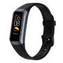 C60 1.1inch AMOLED Display Heart Rate Blood Pressure Blood Oxygen Monitor Body Temperature Record Sleep Monitoring Multi-sport Modes Music Playback 3ATM Waterproof Smart Watch