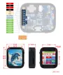 ESP32-S3 1.8inch AMOLED Touch Display Development Board 32-bit LX7 Dual-core Processor 368×448 Accelerometer And Gyroscope Sensor ESP32 With Display