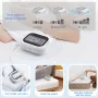 TS-BC700 Portable Vibrating Alarm Clock with 2.75 Inch Screen Multifunction Rechargeable 1800mAh Battery for Deaf / Elderly / Heavy Sleepers