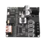 ZK-F502E Cool Volume Indicator Bluetooth Audio Power Amplifier Board Module LC Filter Stereo 50W+50W