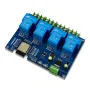 LC DC7-28/5V Power Supply ESP32 WiFi bluetooth Four-way 30A Relay Module ESP32 Development Board