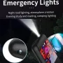 A98 Box bluetooth Earphone LED Screen Earbuds 2.8-inch Screen 8000mAh Battery Capacity Power Bank Flashlight Portable Multimedia Headphones