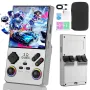 V40MAX Open Source Handheld Game Console RK3326 4-Inch IPS HD 45 Emulators for PSP GBA Arcade 3800mAh 10H Playtime Retro Portable Gaming Console