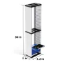 DATA FROG Large Capacity Host Disc Multi-layer Storage Box Holder for PS4/PS5/Switch/XBOX Game Accessory Organizer