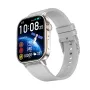 QX17 2.01inch HD Screen GPS Compass bluetooth Call Heart Rate Blood Oxygen Monitor Sleep Monitoring Breathing Exercise Pressure Detection Female Health SOS Voice Assistant Multi-sport Modes IP68 Waterproof Smart Watch