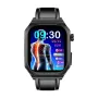 ET280 2.04inch AMOLED Display bluetooth Call ECG Function Uric Acid Blood Lipids Blood Glucose Testing Heart Rate Blood Pressure Blood Oxygen Monitor Sleep Monitoring SOS Emergency Call Multi-sport Modes Music Playback IP68 Waterproof Smart Watch
