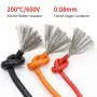 18/20/22/24AWG 5 Colors Mix Box Super Soft Silicone Wire 5M/roll Heat Resistant Flexible Tinned Copper Stranded Cable 5-in-1 Box DIY Electirc Wire White Brown Gray Orange Purple