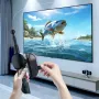 JYS JYS-NS2285 Switch2 Fishing Rod Joy-Con Compatible Rotary Wheel Realistic Fishing ZR Quick Reel Button Interchangeable Design Reinforced Shaft Secure Storage Immersive Gaming Accessory