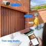 Hiseeu 8CH PoE Security CCTV Camera System Set Colorful Night Vision 2-way Audio APP Remote Monitoring H.265 AI Face Detection IP66 Waterproof Outdoors IP Camera NVR Set