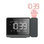 Digital Alarm Clock Wall Projection Time Temperature bluetooth Adjustment Night Light USB Power Supply Focusing Display