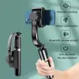 Q02S bluetooth Selfie Stick with Fill Light Longer Length Universal Phone Holder for Live Streaming