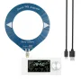 Mini Pocket Radio ESP32-S3 SI4732 Receive Radio 1.9inch IPS Screen LSB/USB/AM/FM Radio with Loop Antenna 0.5-108mhz HF SW MW VHF