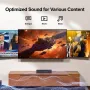 [US/UK Direct] ULTIMEA Poseidon D50 5.1 Soundbar bluetooth Soundbar 6 High-Performance Speakers Surround Sound BassMax DSP Chip 3EQ Modes Wired Speaker