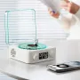 KW03 Mini Retro White Noise bluetooth Speaker Portable Sleep-Aid bluetooth Speaker Built-in 40mm Speaker RGB Light Support TF Card/AUX Playback Vintage Waves Speakers