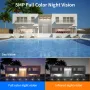 Hiseeu 3MP Wifi Video Surveillance CCTV Cameras Outdoor Security IP66 Wifi IP Cameras for Parking Lot Staircase Entrance
