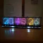 Geekcreit® Upgrade Boldfaced Word Imitate Glow Clock Full Color RGB Glow Tube Clock LED Music Spectrum Kit DS3231
