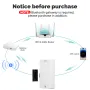 MOES Tuya Bluetooth Smart Lock ID Card NFC Unlock App Remote Control Security for Cabinets and Drawers Ultra-long Battery Life Easy Installation