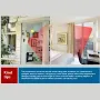 433MHz 1527 Wireless Infrared Detector Long-Range Motion Sensor 110° Wide Angle 8M Range Easy Installation Home Security
