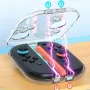 IINE One-Piece Transparent Storage Case Potable Split-type Handle Game Player Protective Covers Case for Switch2 Accessories NS2