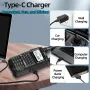 iRadio DM-UV4R DMR Digital Analog Walkie Talkie Dual Mode 1024 Channels AES-256 Encryption UHF VHF Wide Frequency Range NOAA Weather Alerts Type C Charging Two Way Radio