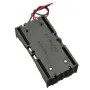 3pcs DIY DC 7.4V 2 Slot Double Series 18650 Battery Holder Battery Box With 2 Leads