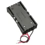 3pcs DIY DC 7.4V 2 Slot Double Series 18650 Battery Holder Battery Box With 2 Leads