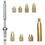 Toaiot TS100s Soldering Iron Tip Hot Melt Nut Indenter Kit Brass Inserts CNC Precision for M2 M3 M4 M5 M6 M8 Universal Soldering Iron Tips VORON Inlaid Nut Implant