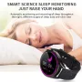 H5 1.28-inch HD Screen ECG Non-invasive Blood Glucose Measurement bluetooth Call Heart Rate Blood Pressure SpO2 Monitor Sleep Monitoring HRV Function Breathing Exercise Female Cycle Multi-sport Modes IP68 Waterproof Smart Watch