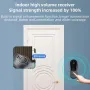 M15 Tuya Smart Videocitofono con Videocamera, Videocamera Intelligente Wireless, Videocitofono con Visione Notturna per Casa e Ufficio